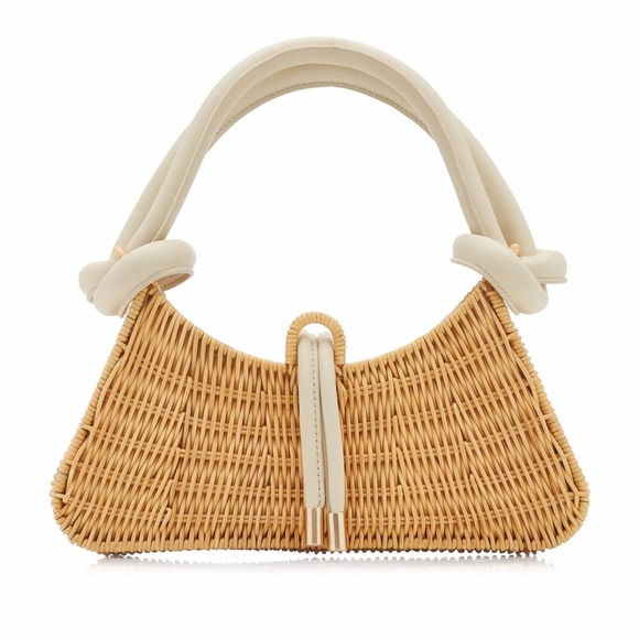 Cult Gaia Rhea Raffia Shoulder Bag - Picture 1 of 5
